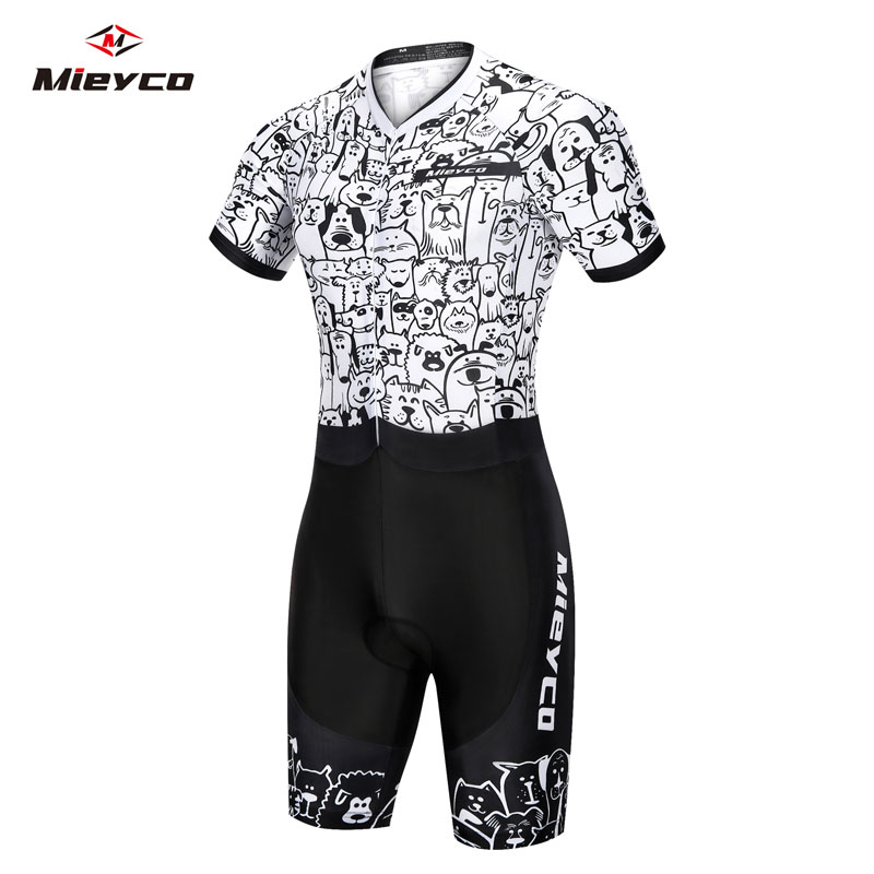 Cycling Gear Jersey - Kurzarm-Triathlonanzug für Damen und Herren, Maßgefertigter