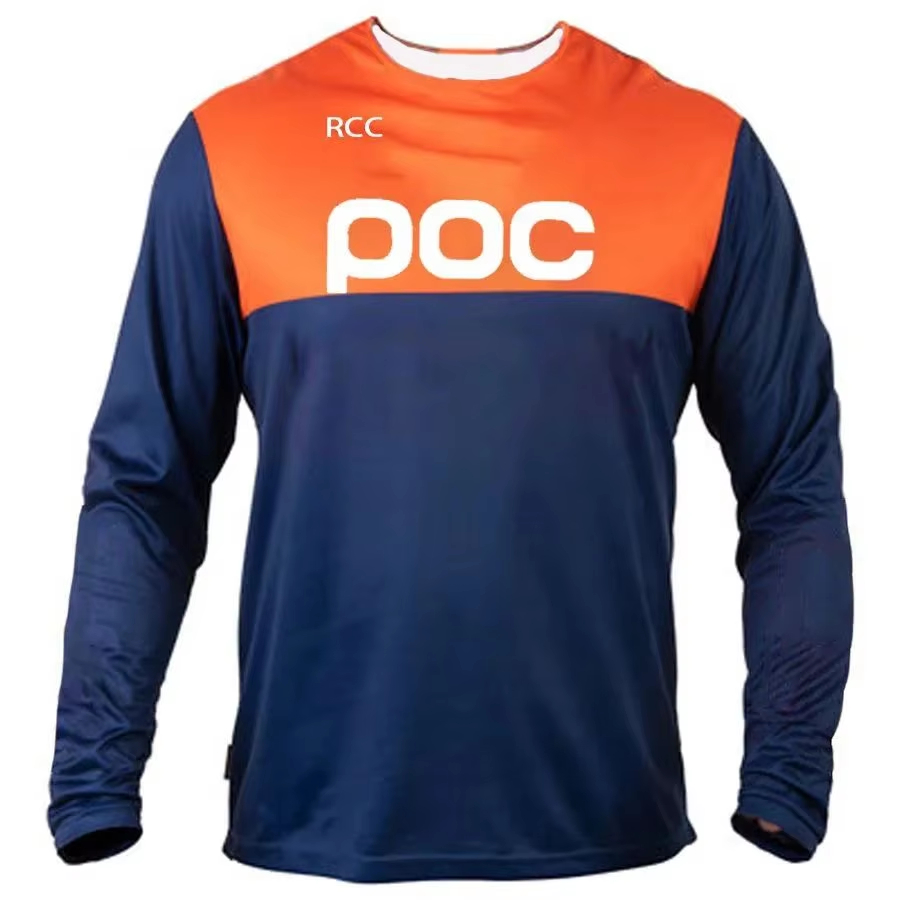 Cycling Gear Jersey - MTB Downhill Mountainbike Langarm-Radtrikot, Familien-Partnerlook, schnelltrocknend,