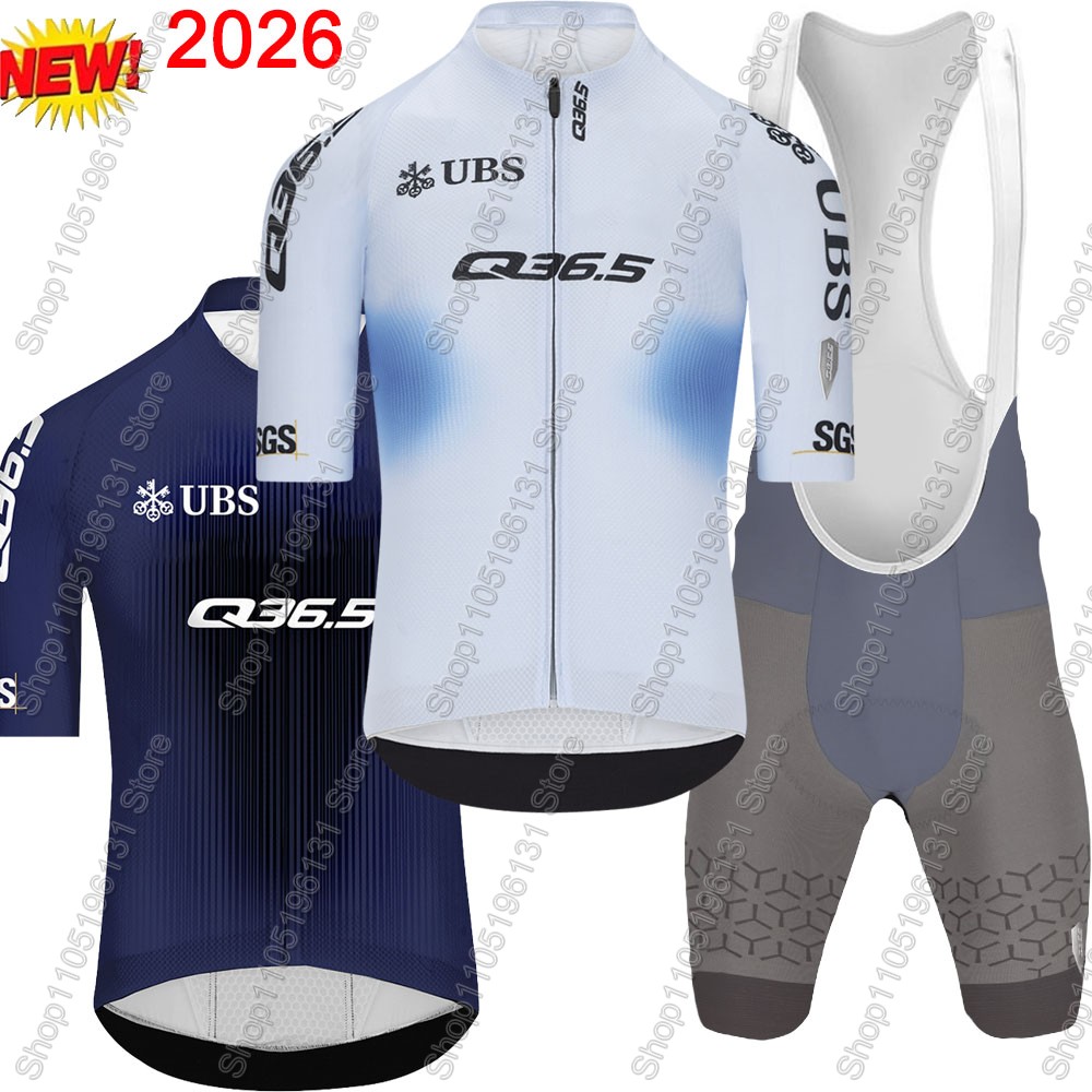 Cycling Gear Jersey - Q36.5 Team 2026 Radsport-Trikot-Set Schweiz Herren