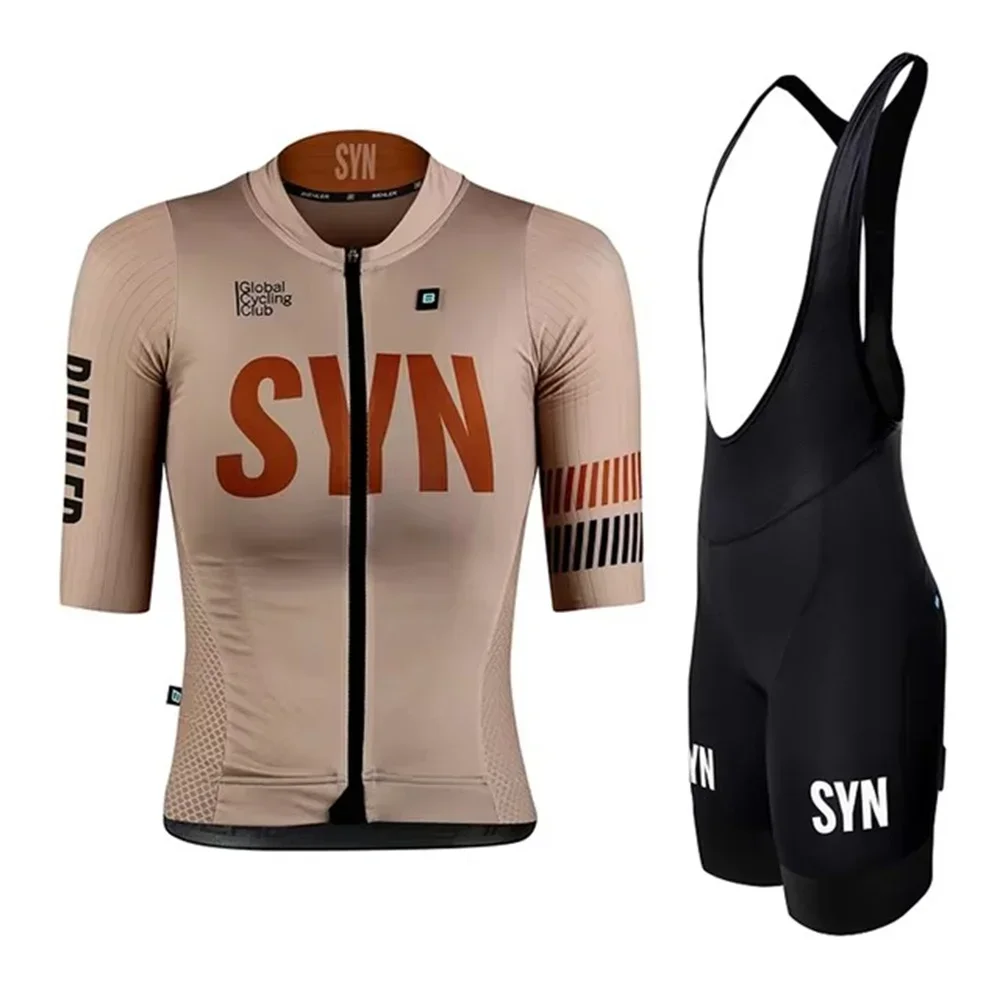 Cycling Bib Shorts - Sommerliches SYN Team Radsport-Set für Damen: