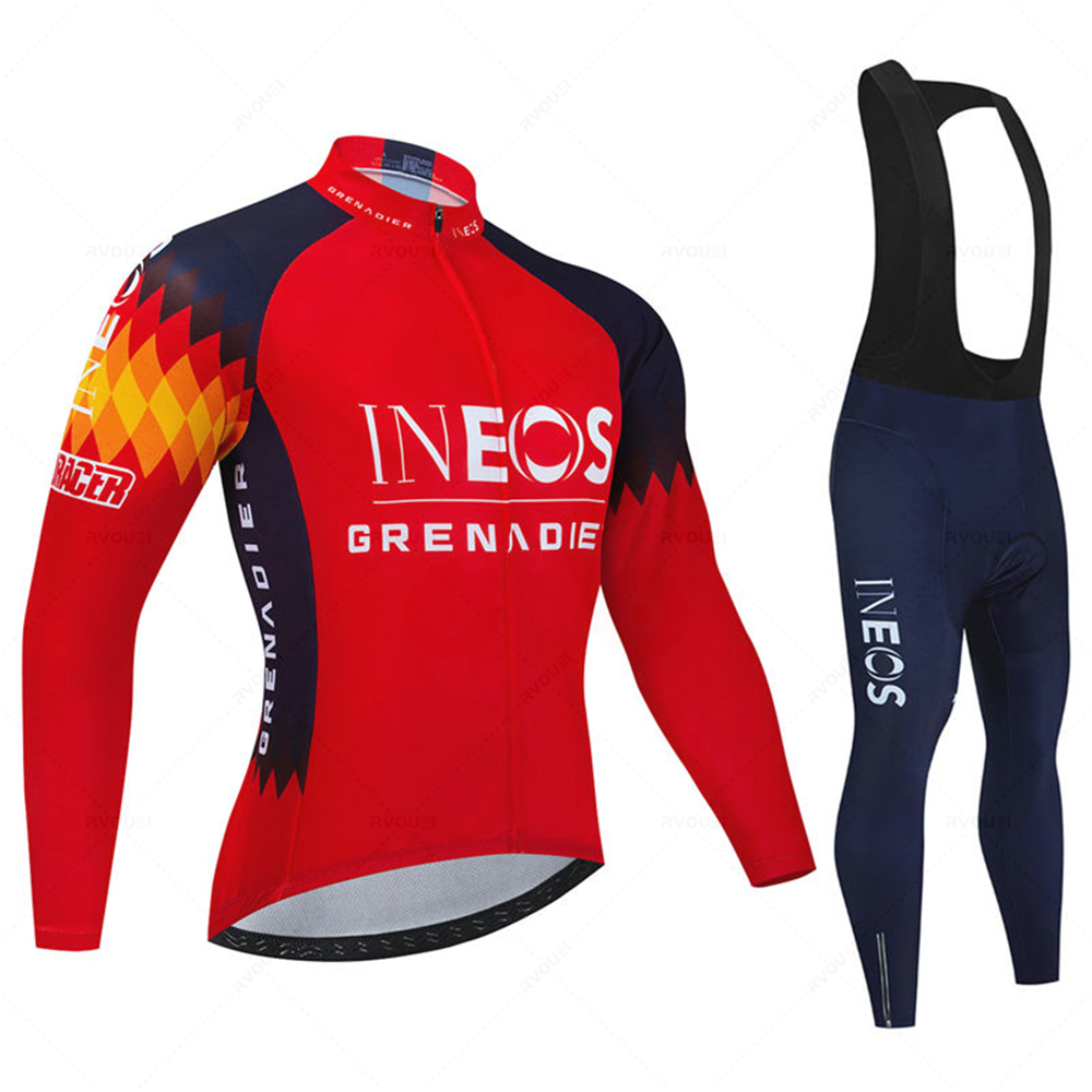 Cycling Bib Shorts - Ineos Team Herren Frühling Sport Radtrikot