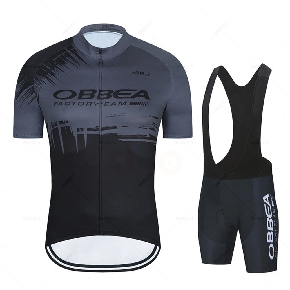 Cycling Bib Shorts - 2025 Hiru Rad trikot Set Sommer