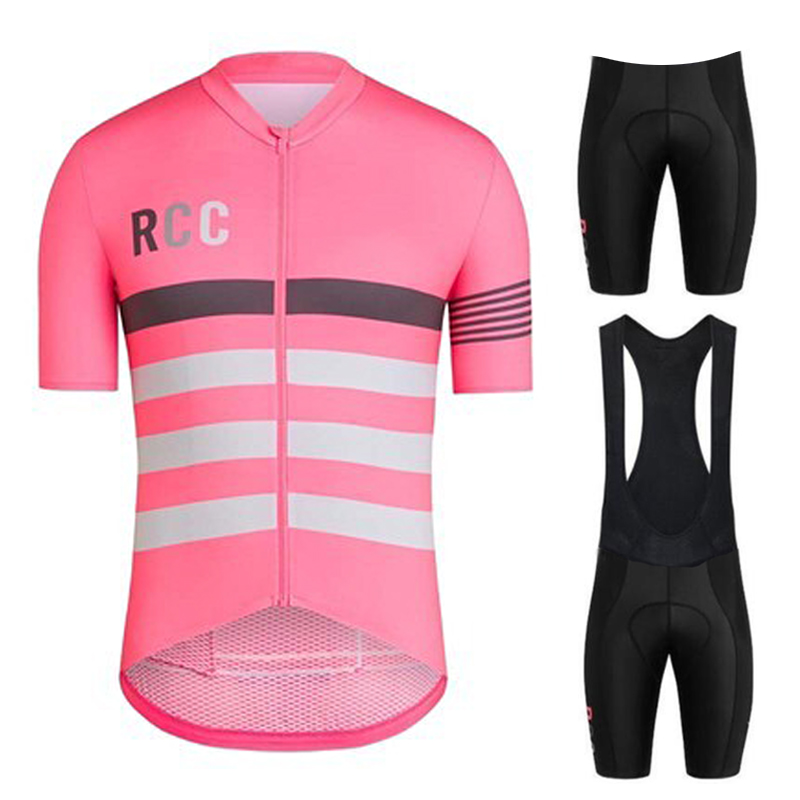 Cycling Gear Brands - Rosa RCC Radtrikot-Set Kurzarm für Herren